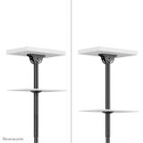 Neomounts - CL35-340BL22 Soporte de techo para doble monitor/TV 23-43" - alt. 106-156 cm