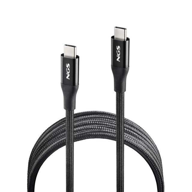 NGS - KNOT 240W-2 cable USB 2 m USB C Negro