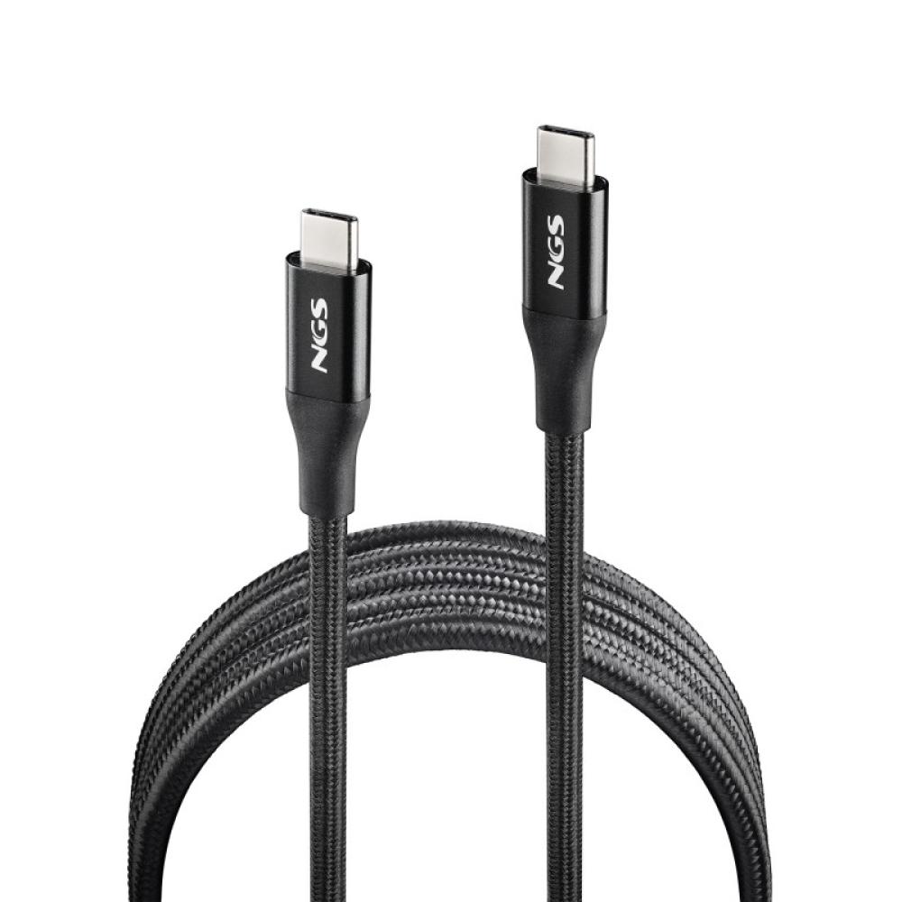 NGS - KNOT 240W-2 cable USB 2 m USB C Negro