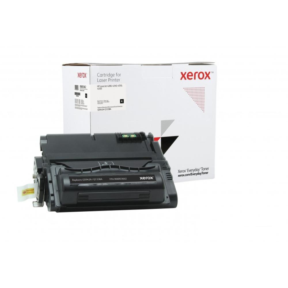 Xerox - Everyday Toner Everyday™Negro di Xerox compatibile con HP 38A (Q5942A/ Q1338A), Capacidad estándar