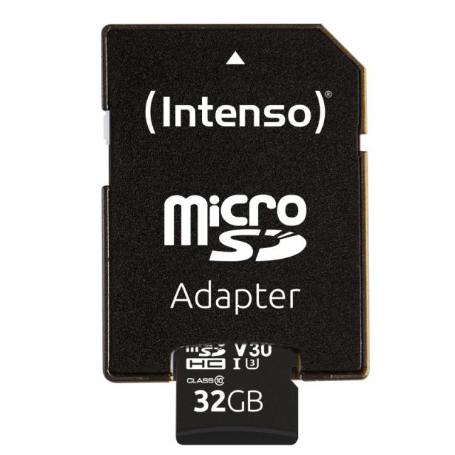 Intenso - 3433480 memoria flash 32 GB MicroSDHC UHS-I Clase 10