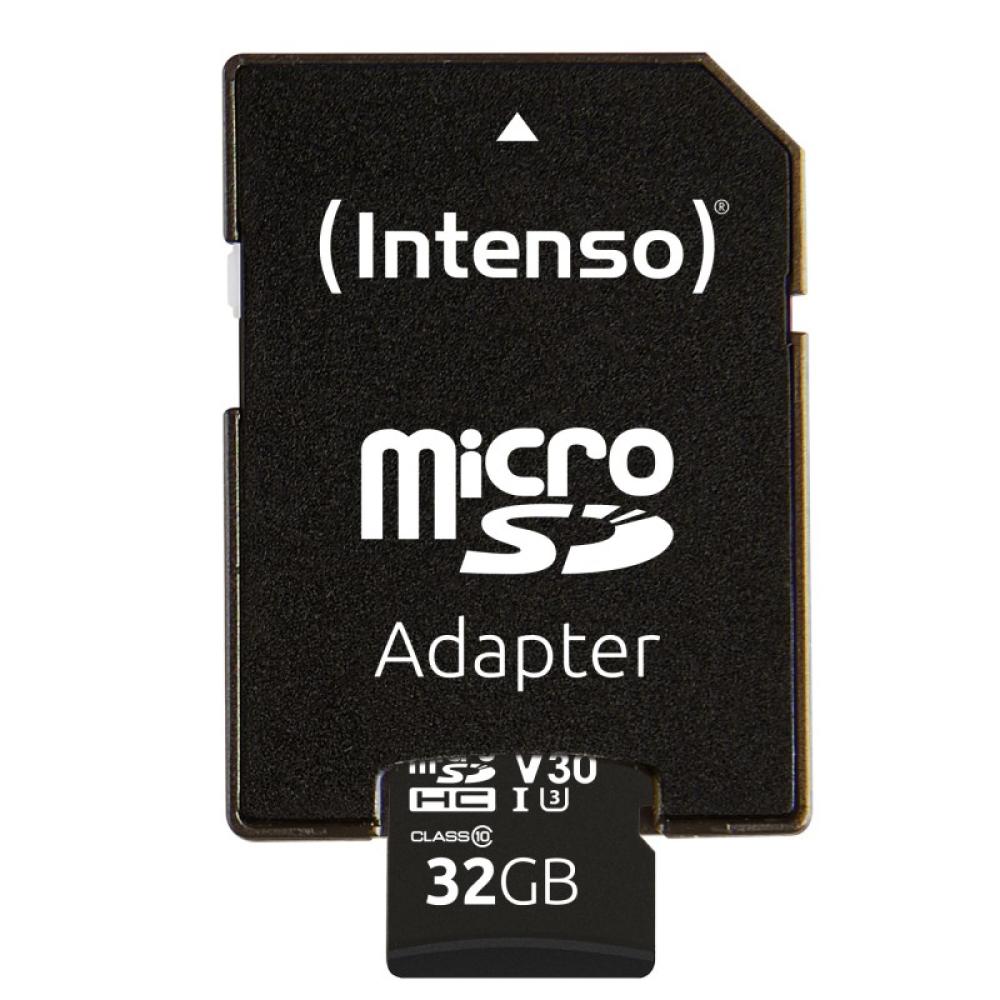 Intenso - 3433480 memoria flash 32 GB MicroSDHC UHS-I Clase 10