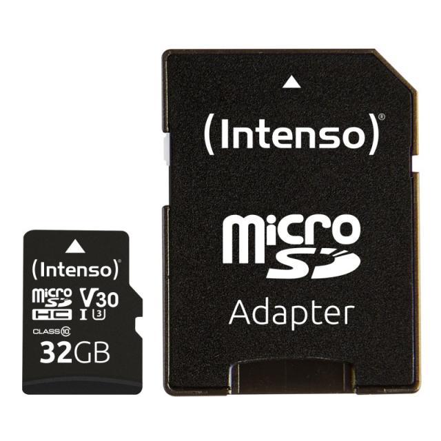Intenso - 3433480 memoria flash 32 GB MicroSDHC UHS-I Clase 10