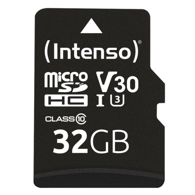 Intenso - 3433480 memoria flash 32 GB MicroSDHC UHS-I Clase 10
