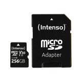 Intenso - 3433492 memoria flash 256 GB MicroSDXC UHS-I Clase 10