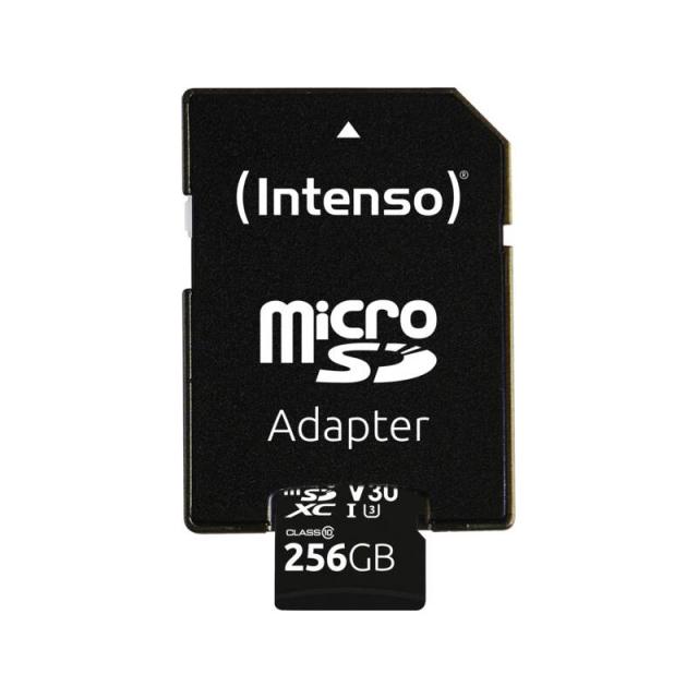 Intenso - 3433492 memoria flash 256 GB MicroSDXC UHS-I Clase 10