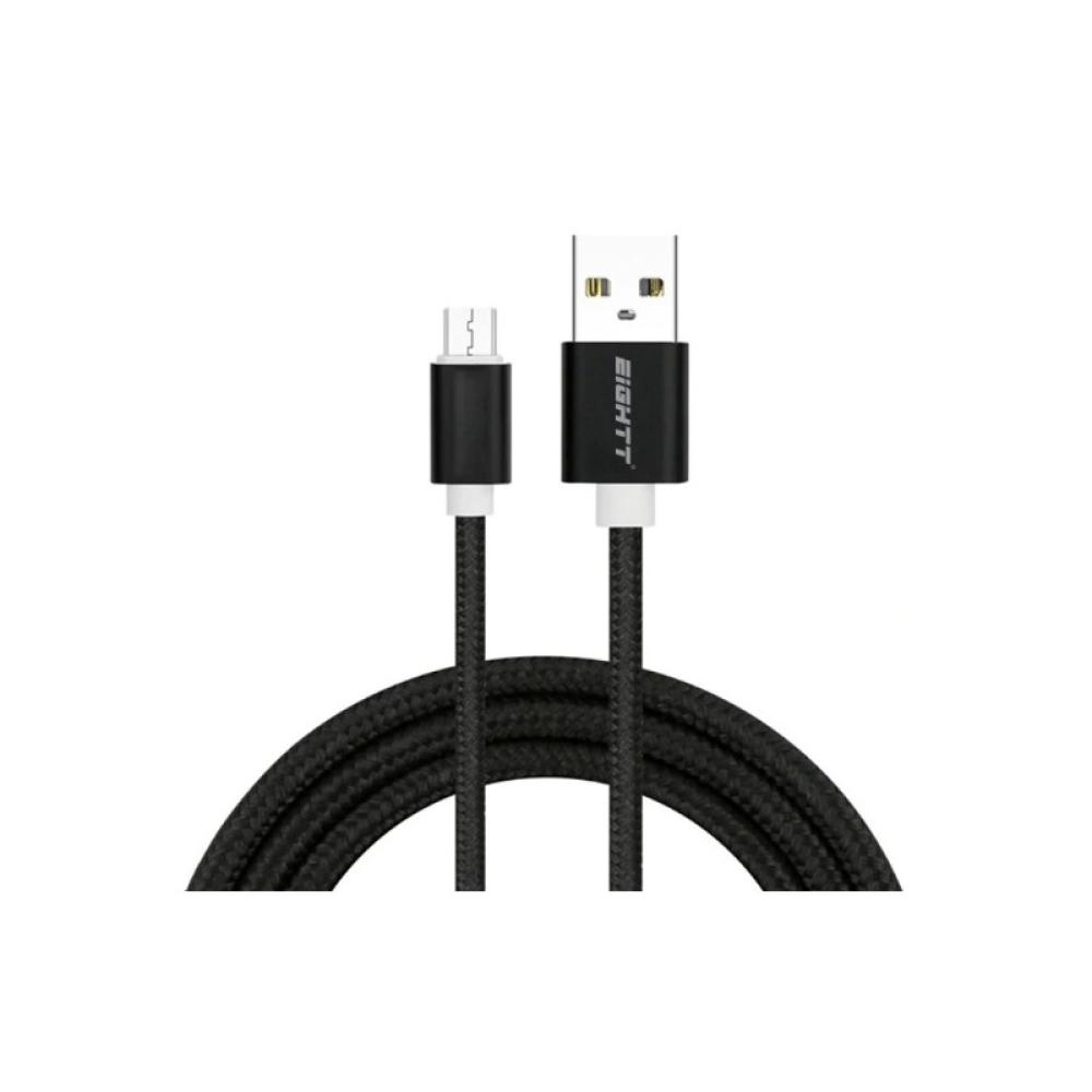 Eightt - ECM-1B-2M cable USB USB 2.0 Micro-USB B USB A Negro
