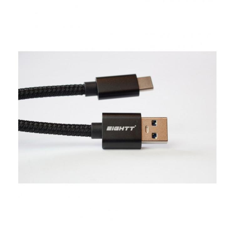 Eightt - ECT-4B-2M cable USB USB 2.0 USB C USB A Negro