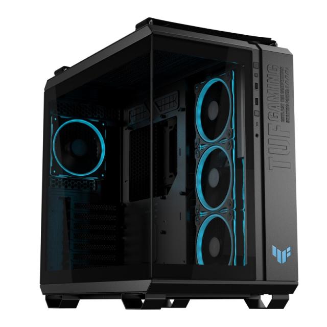 ASUS - TUF GAMING GT502 Horizon TG ARGB Black Midi Tower Negro