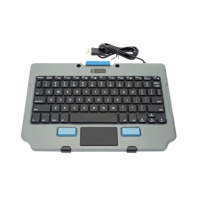 Gamber-Johnson - 7160-1470-00 soporte Soporte pasivo Teclado Negro