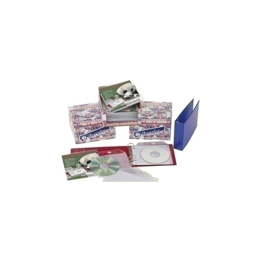 Iberplas - FUNDA CD/DVD IBERP. 130x130 SOL.2T P/10