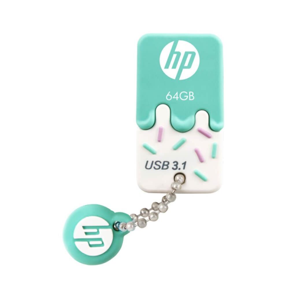 HP - x778w unidad flash USB 64 GB USB tipo A 3.2 Gen 1 (3.1 Gen 1) Verde, Blanco