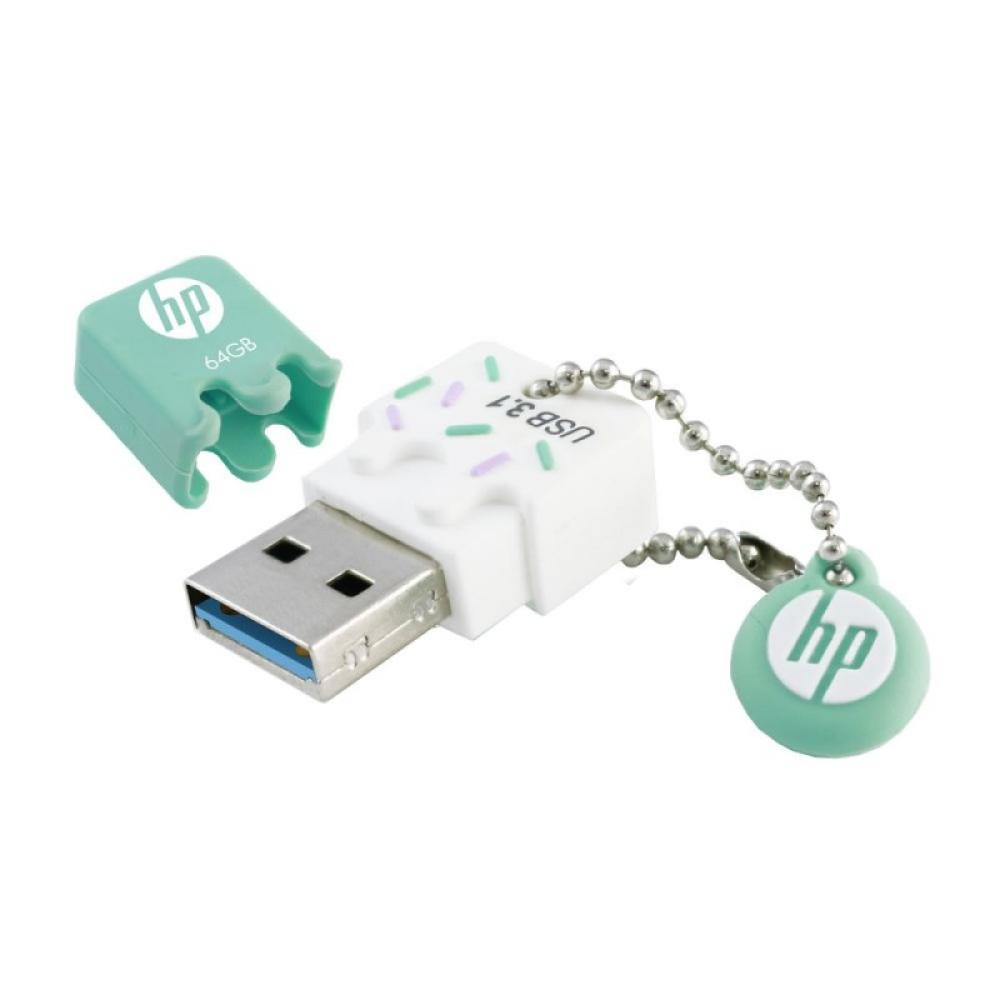HP - x778w unidad flash USB 64 GB USB tipo A 3.2 Gen 1 (3.1 Gen 1) Verde, Blanco
