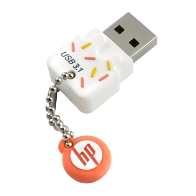 HP - x778w unidad flash USB 64 GB USB tipo A 3.2 Gen 1 (3.1 Gen 1) Naranja, Blanco