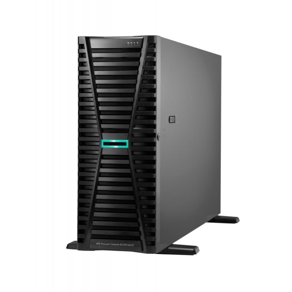 HPE - ProLiant Compute ML350 Gen12 6505P 12c 1P 1x32GB-R 4LFF MR408i-o 2x4TB HDD 2x1000W PS EU Server