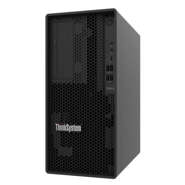Lenovo - ThinkSystem ST45 V3 servidor 1,92 TB Torre AMD EPYC 4344P 3,8 GHz 32 GB DDR5-SDRAM 500 W