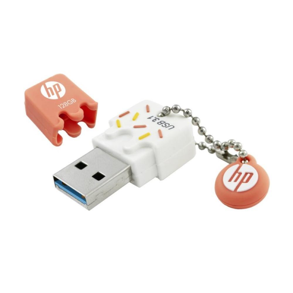 HP - x778w unidad flash USB 64 GB USB tipo A 3.2 Gen 1 (3.1 Gen 1) Naranja, Blanco