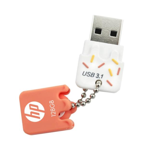 HP - x778w unidad flash USB 64 GB USB tipo A 3.2 Gen 1 (3.1 Gen 1) Naranja, Blanco