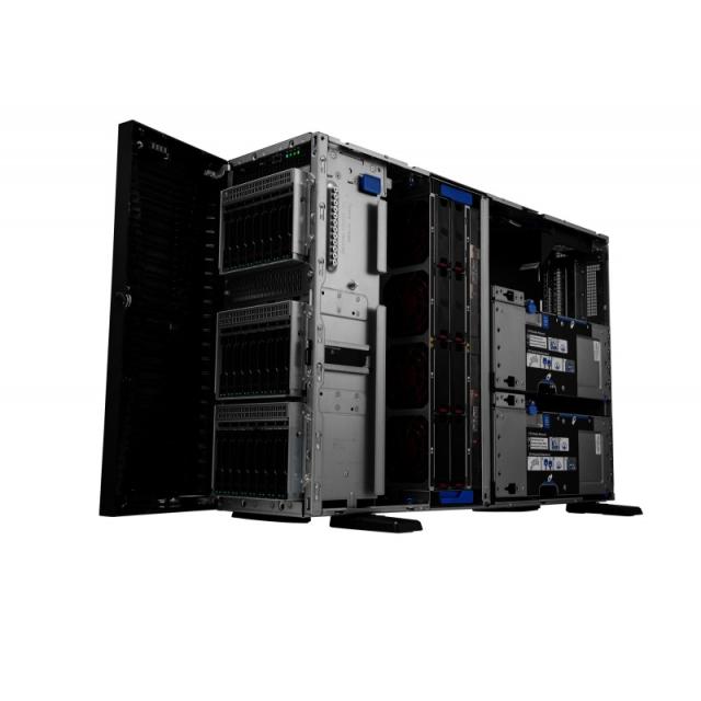 HPE - ProLiant ML350 Gen11 4510 2.4GHz 12c 1P 1x32GB-R 4LFF 2x4TB HDD NC BCM5719 2x1000W PS EU Server