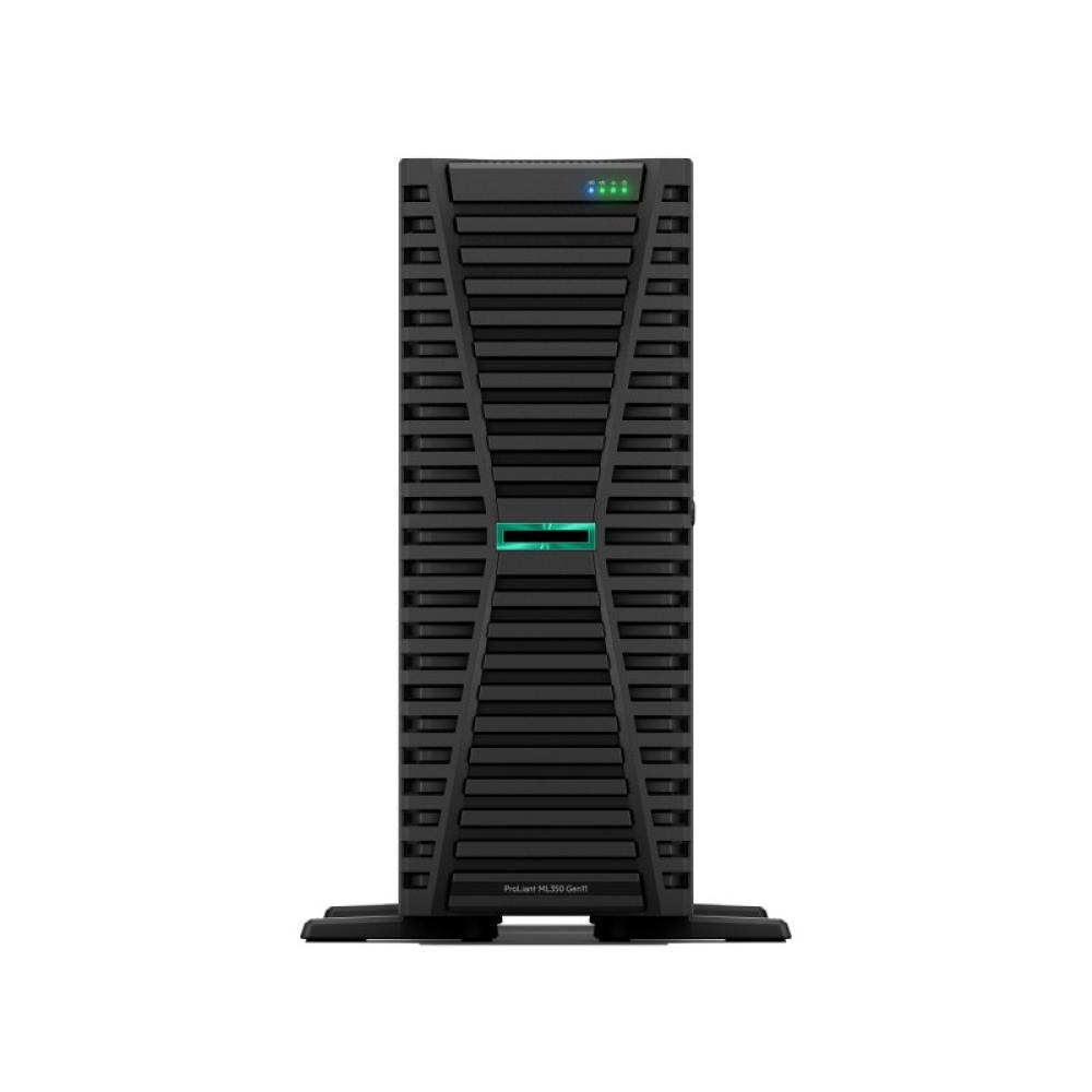 HPE - ProLiant ML350 Gen11 4510 2.4GHz 12c 1P 1x32GB-R 4LFF 2x4TB HDD NC BCM5719 2x1000W PS EU Server