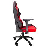TALIUS - Silla Viper Gaming Black/Red, 4D, Butterfly, Base Metal, Ruedas 60mm Nylon, Gas Clase 4