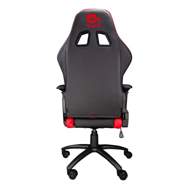 TALIUS - Silla Viper Gaming Black/Red, 4D, Butterfly, Base Metal, Ruedas 60mm Nylon, Gas Clase 4