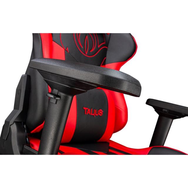 TALIUS - Silla Viper Gaming Black/Red, 4D, Butterfly, Base Metal, Ruedas 60mm Nylon, Gas Clase 4