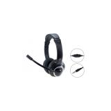 Conceptronic - POLONA02B auricular y casco Auriculares Alámbrico Diadema Juego Negro