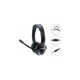 Conceptronic - POLONA02BA auricular y casco Auriculares Alámbrico Diadema Juego Negro