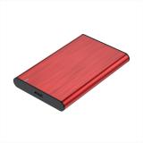 AISENS - Caja Externa 2,5" ASE-2525RED 9.5mm SATA a USB 3.0/USB3.1 Gen1, Rojo