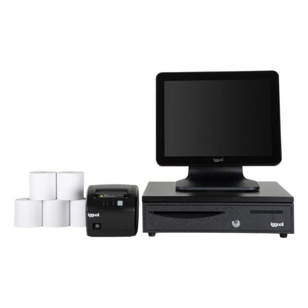 iggual - Pack completo TPV 15 AIO EASY 80 IRON-50