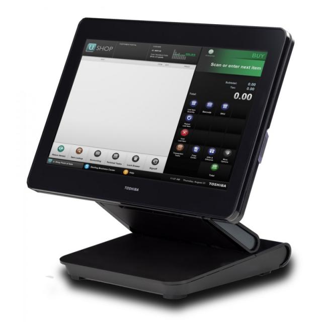 Toshiba - TCx 800 Todo-en-Uno 2,4 GHz 7100U 38,1 cm (15") Pantalla táctil Negro