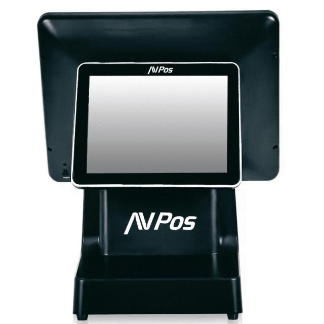 AVPos - AVP-K6000B-I5-8128P Terminal Punto Venta (TPV) 38,1 cm (15") 1024 x 768 Pixeles Pantalla táctil