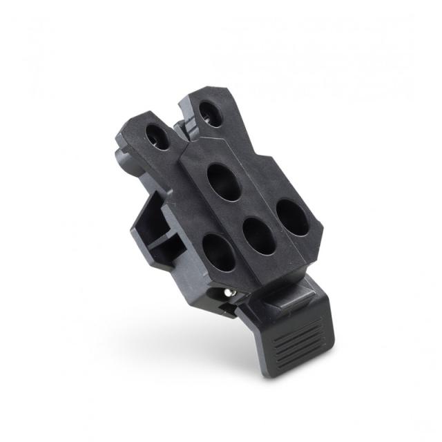 Ergonomic Solutions - SpacePole Payment SPMCL001-02 accesorio para terminal de punto de venta Montaje POS Negro Plástico