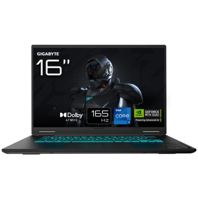 GIGABYTE - Gaming A16 CVH Portátil - 16" 165Hz WUXGA, Intel Core i7-13620H, NVIDIA RTX 5060, 32GB DDR5 5200MHz, 1 x SSD Gen4 de
