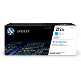 HP - Cartucho de tóner Original LaserJet 212A cian