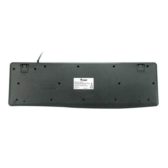 Equip - 245211 teclado Oficina USB QWERTY Español Negro