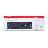 Equip - 245211 teclado Oficina USB QWERTY Español Negro
