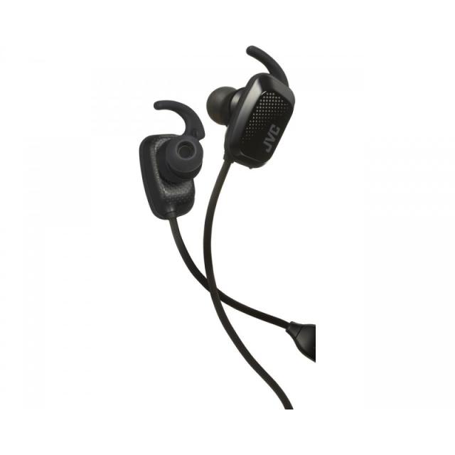 JVC - HA-ET65BV-B Auriculares Inalámbrico gancho de oreja, Dentro de oído, Banda para cuello Deportes Bluetooth Negro