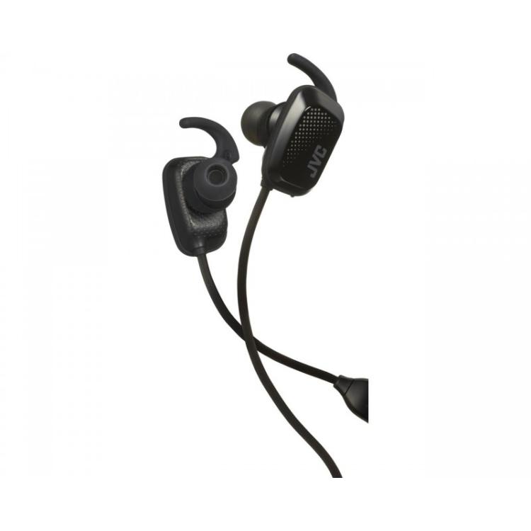JVC - HA-ET65BV-B Auriculares Inalámbrico gancho de oreja, Dentro de oído, Banda para cuello Deportes Bluetooth Negro