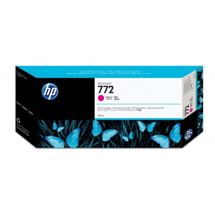 HP - Cartucho de tinta DesignJet 772 magenta de 300 ml