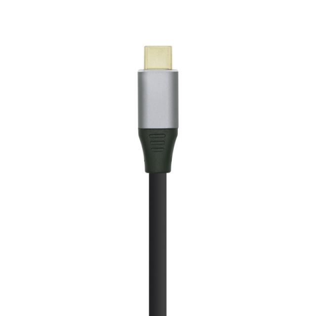 AISENS - Cable conversor USB-C a Displayport 4K@60HZ, USB-C/M-DP/M, Negro, 1.8m