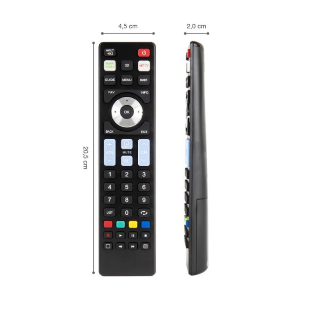 Ewent - EW1576 mando a distancia TV Botones