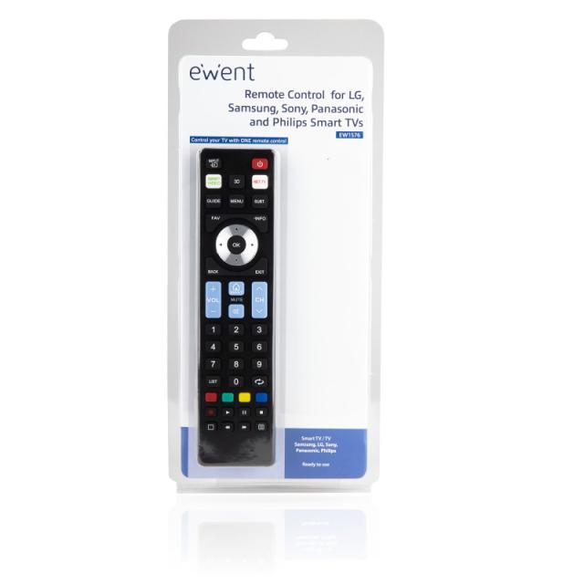 Ewent - EW1576 mando a distancia TV Botones