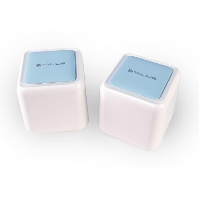TALIUS - Router Mesh [Pack 2 dispositivos] Sistema Wi-Fi AC1200 GigaLAN