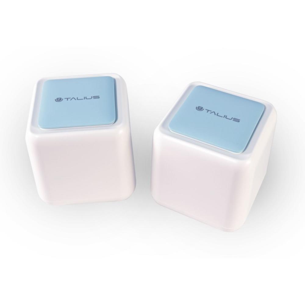 TALIUS - Router Mesh [Pack 2 dispositivos] Sistema Wi-Fi AC1200 GigaLAN