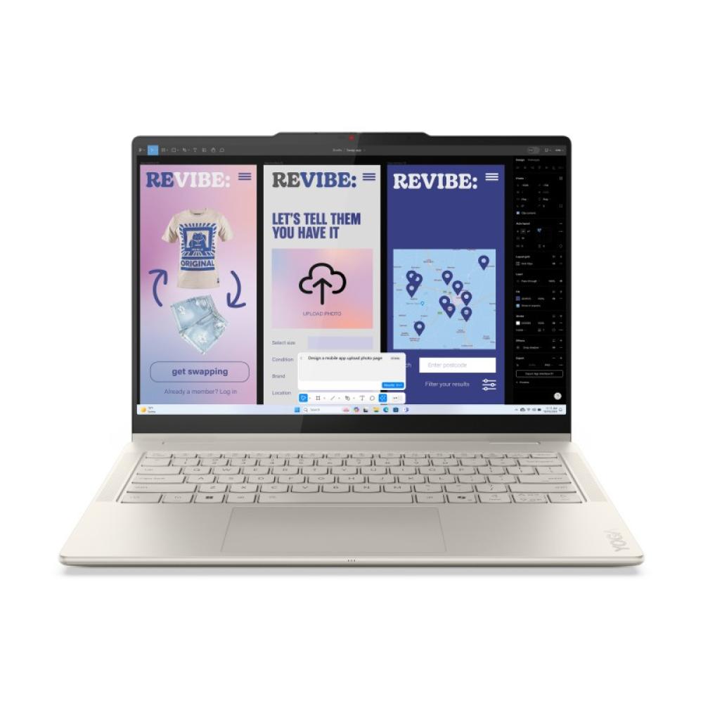 Lenovo - Yoga 7 2-in-1 14ILL10 Copilot+ PC Intel Core Ultra 5 226V Híbrido (2-en-1) 35,6 cm (14") Pantalla táctil W - 83JQ00CXSP