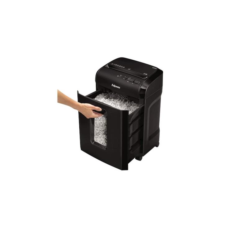 Fellowes - Powershred 10M triturador de papel Microcorte Negro