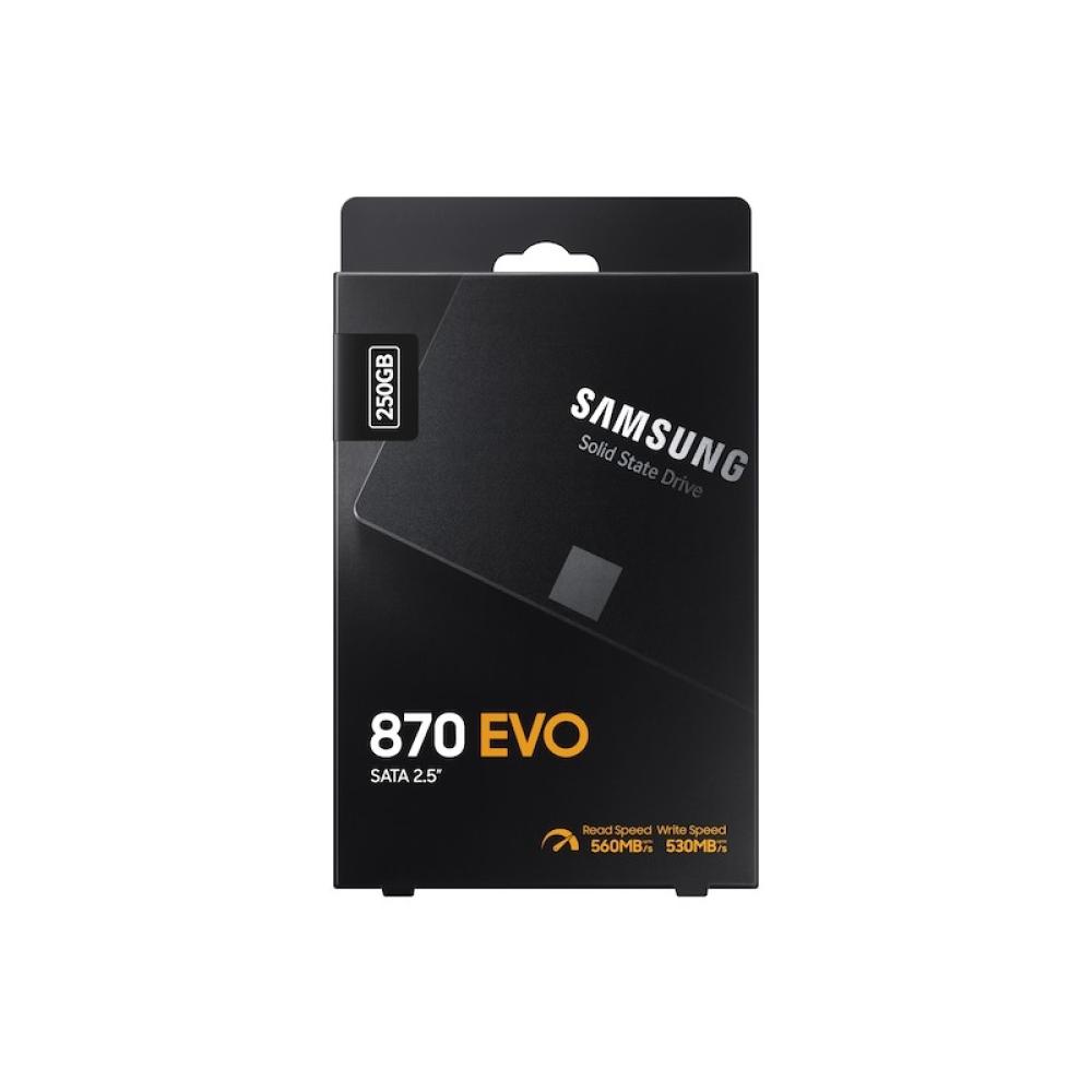 Samsung - 870 EVO 250 GB 2.5" Serial ATA III V-NAND MLC