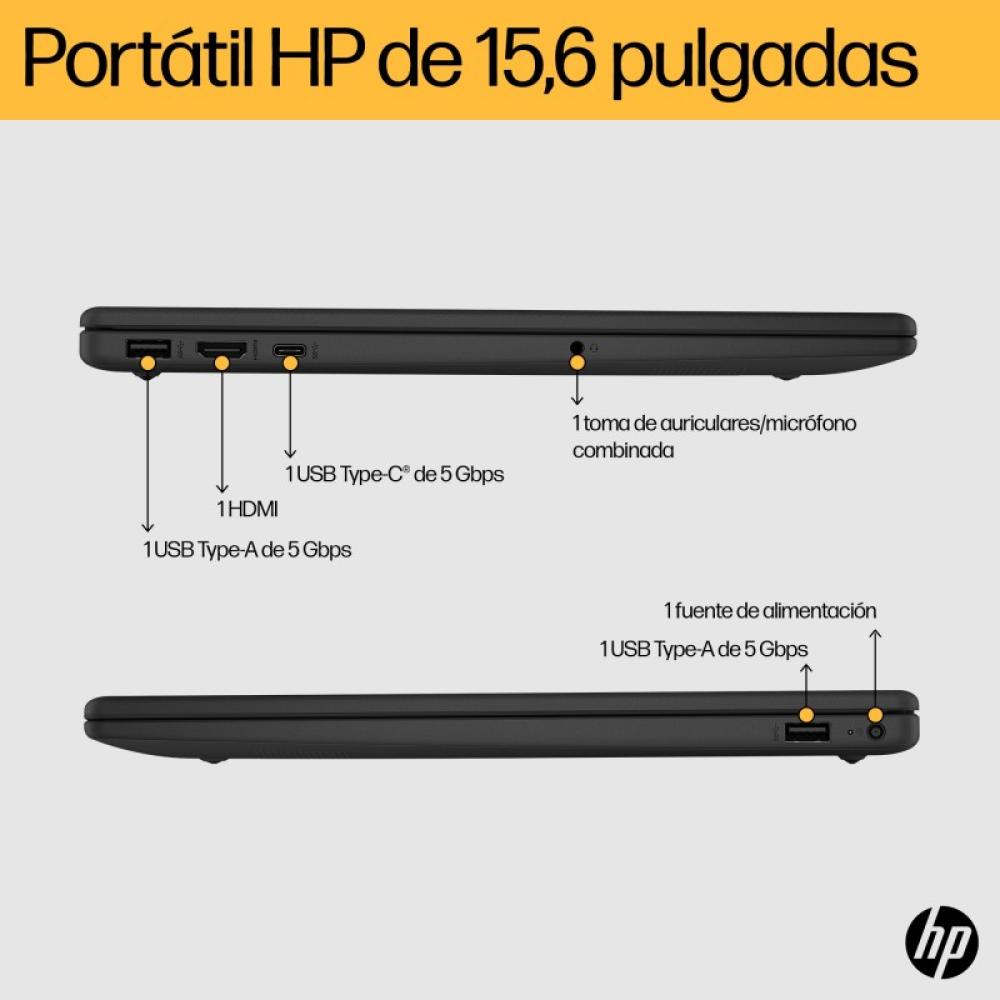 HP - 15-fc0088ns AMD Ryzen™ 3 7320U Portátil 39,6 cm (15.6") Full HD 8 GB LPDDR5-SDRAM 256 GB SSD Wi-Fi 6 (802.11ax) Windows 11